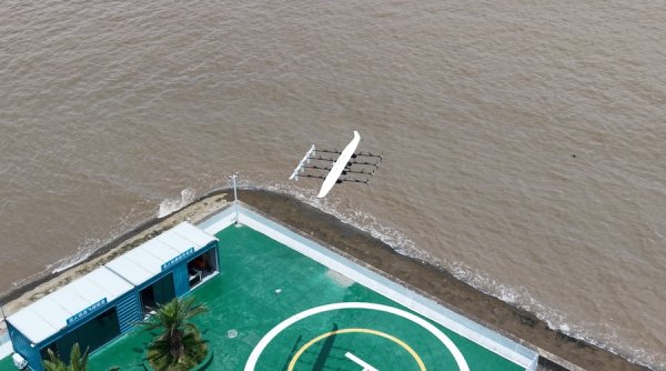 升富配资 长三角首条海岛低空物流试验航线首飞 沪舟甬已有10条航线获批